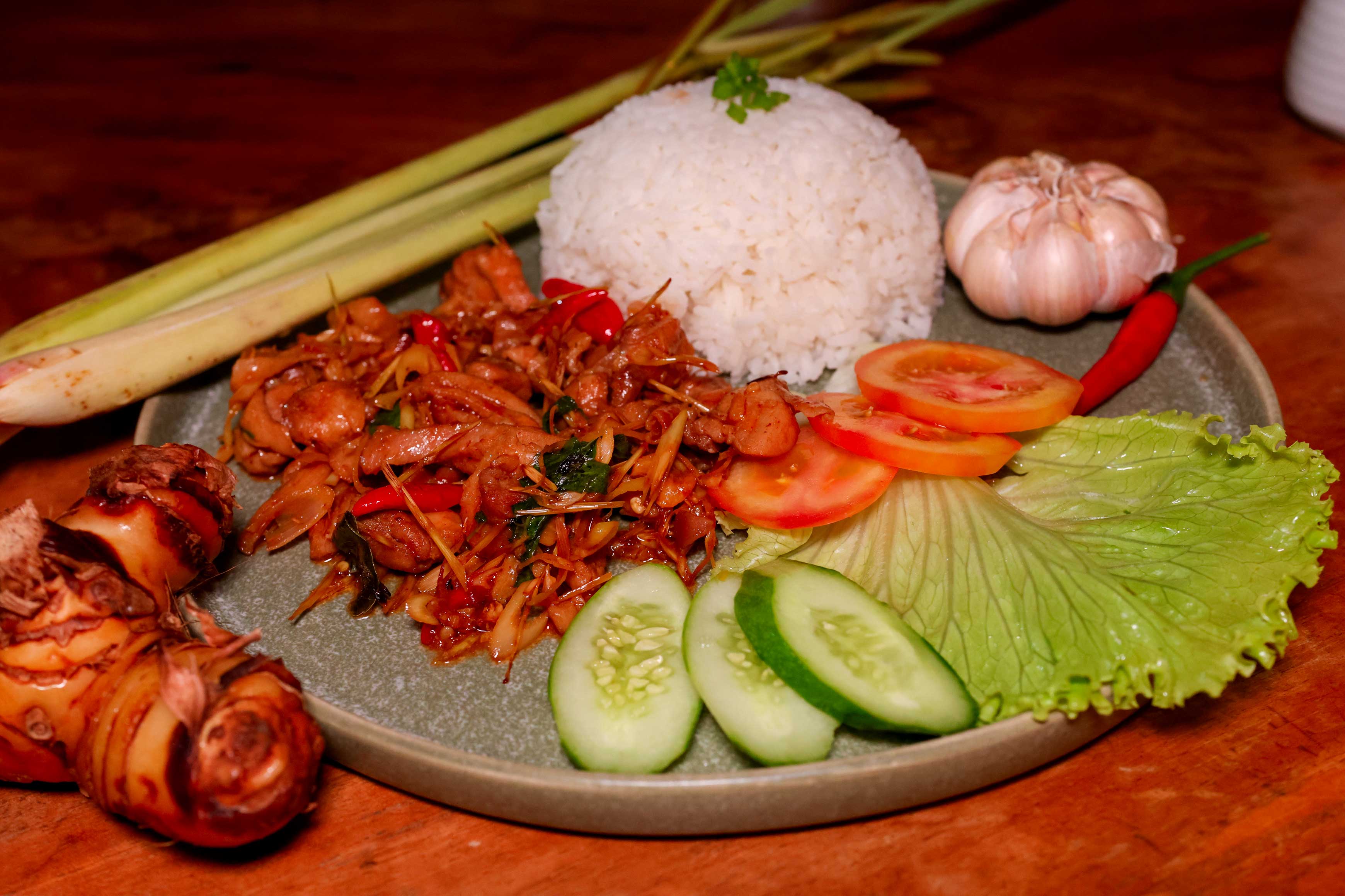 BASILIC SAUTÉ (poulet ou bœuf)