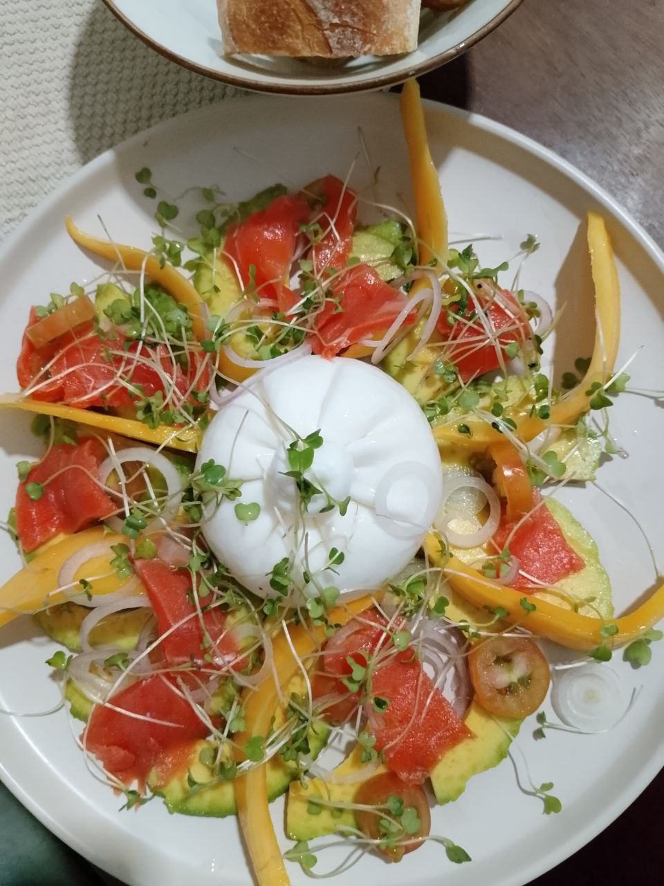 Salade de burrata