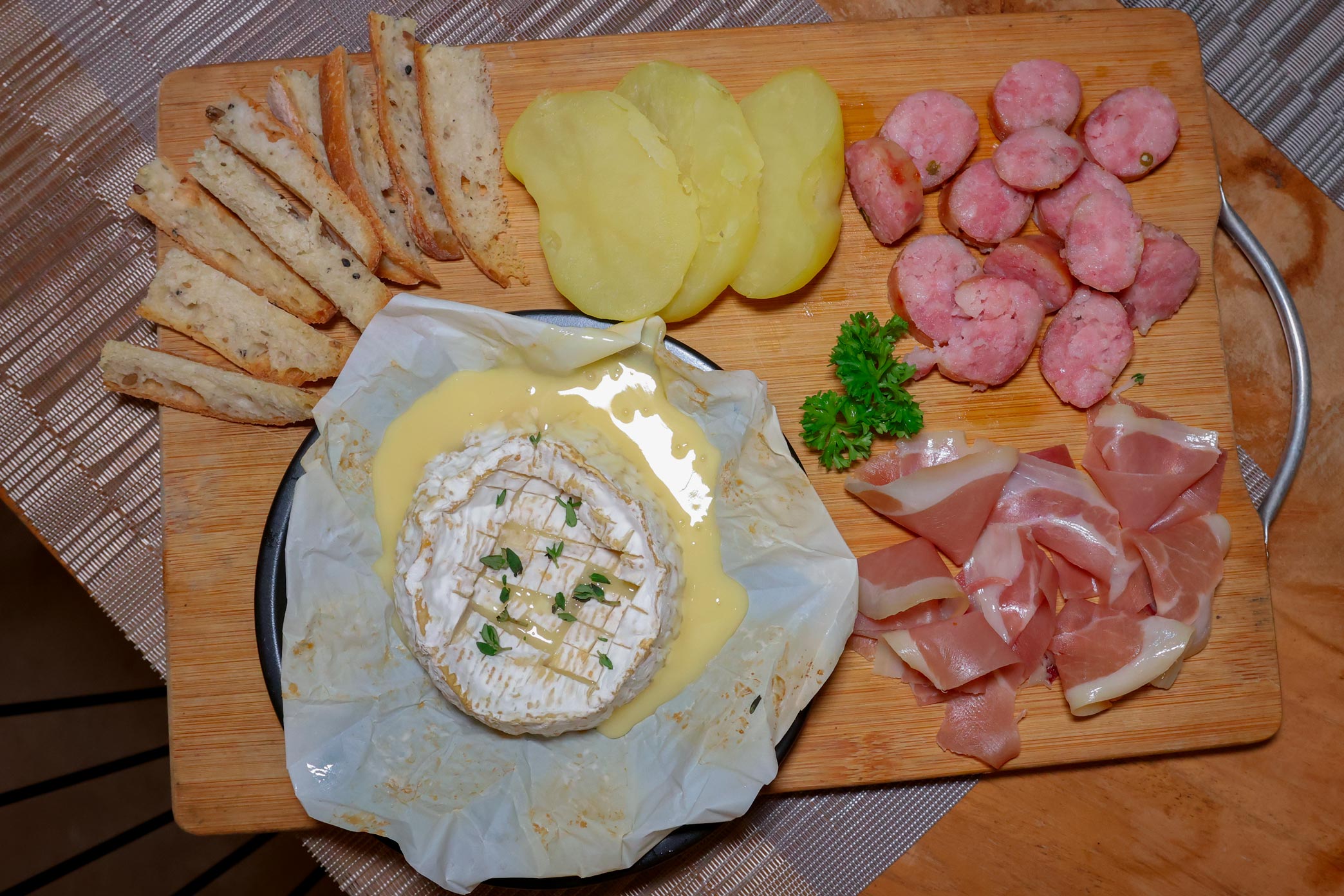 Brie rôti